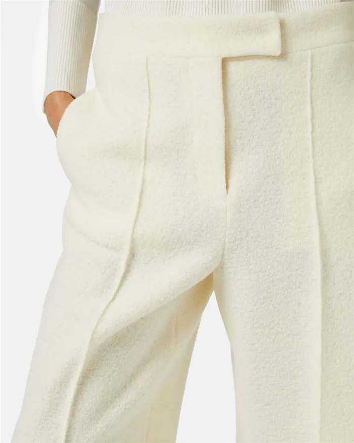 Women TROUSERS Iceberg New Shape Trousers In Wool Boucl Fabric Women TROUSERS Iceberg New Shape Trousers In Wool Boucl Fabric