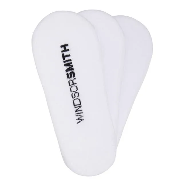 Women Women039s Invisible 3pk White Sock Windsor Smith Socks
