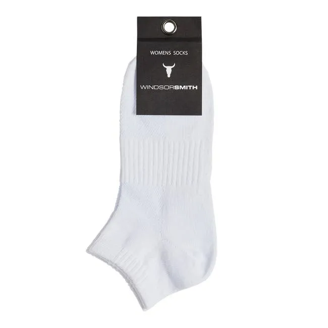 Women Women039s Low Cut Sock White Windsor Smith Socks