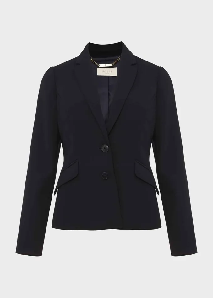 Womens Abigail Jacket Navy Hobbs Coats and Jackets Cheap On Sale