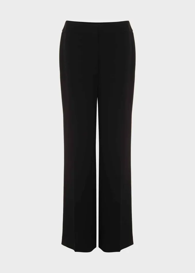 Womens Alva Straight Trouser Black Hobbs Trousers