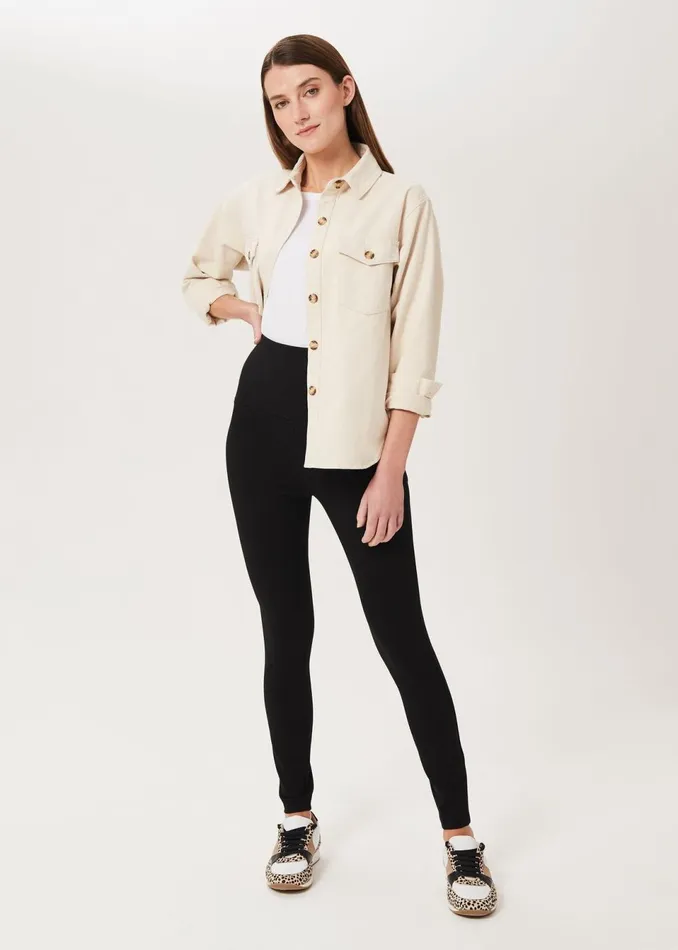 Womens Aly Waist Sculpting Leggings Black Hobbs Trousers