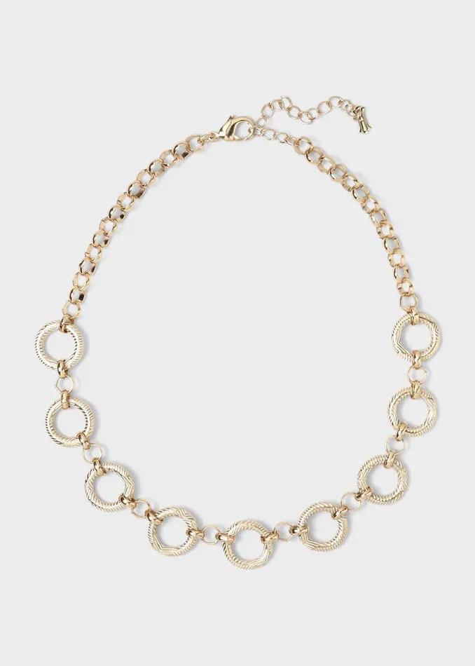 Womens Annabelle Necklace Gold Hobbs Jewellery