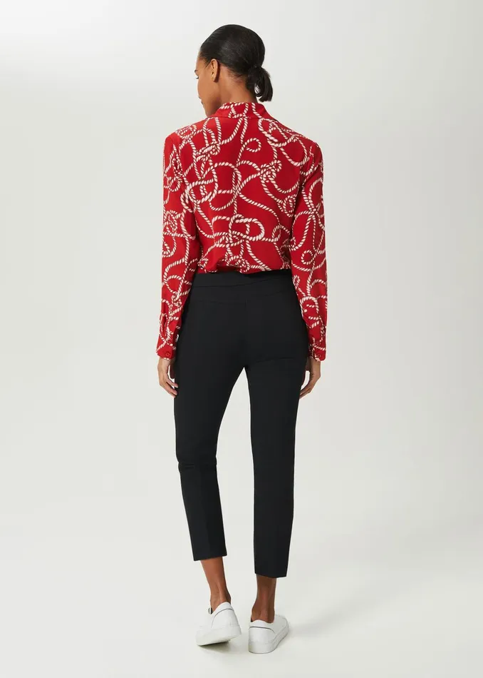 Womens Annie Slim Trouser With Stretch Black Hobbs Trousers