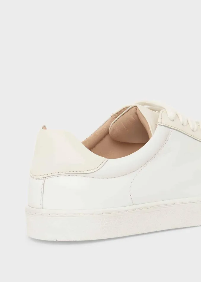 Womens Arwen Leather Trainers White Hobbs Trainers Casaul