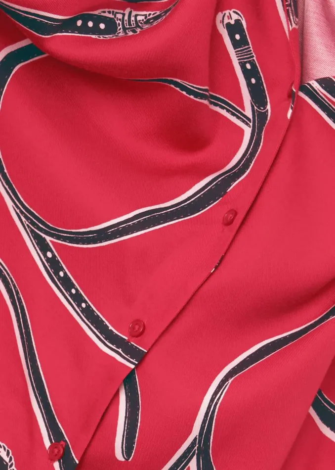 Womens Aubery Tunic Dress Pink Multi Hobbs Dresses On Sale