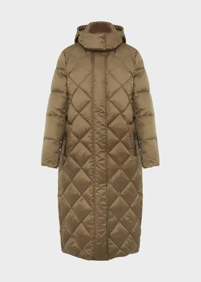 Womens Avril Water Resistant Puffer Jacket Dark Sand Hobbs Coats and Jackets Gift for Friend