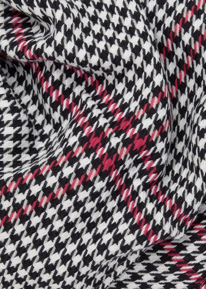 Womens Bhavina Scarf Ivory Blk Pink Hobbs Scarves Gift for Friend