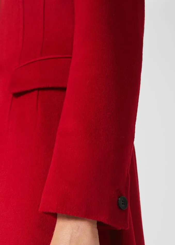 Womens Cosima Wool Coat Red Hobbs Coats and Jackets Gift Ideas
