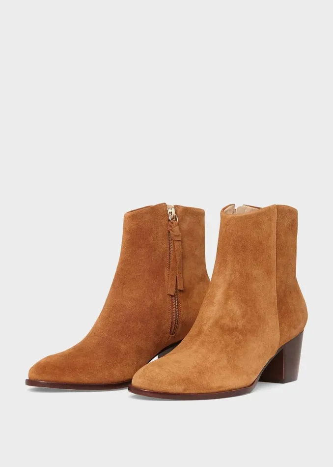 Womens Dorcas Ankle Boot Caramel Hobbs Ankle Boots Gift for Friend