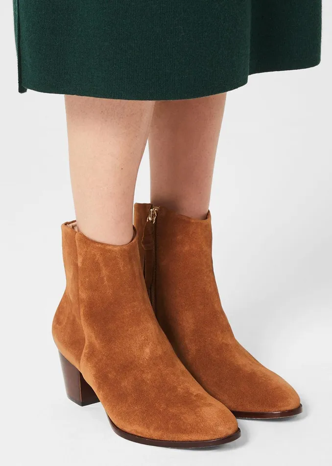 Womens Dorcas Ankle Boot Caramel Hobbs Ankle Boots Gift for Friend