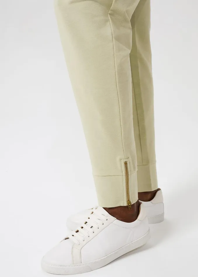 Womens Eleise Zip Jogger Sage Green Hobbs Trousers
