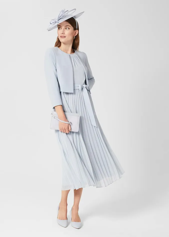 Womens Elize Jacket Pale Blue Hobbs Coats and Jackets Casaul