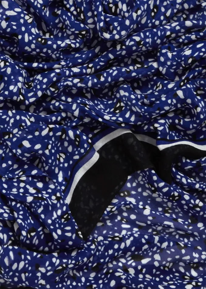Womens Emelie Scarf Cobalt Multi Hobbs Scarves Popular