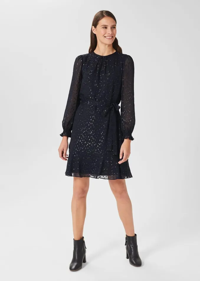 Womens Frances Dress Navy Hobbs Dresses Gift Ideas