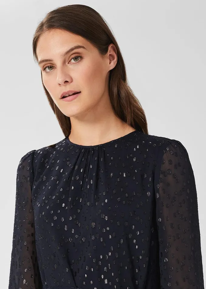 Womens Frances Dress Navy Hobbs Dresses Gift Ideas