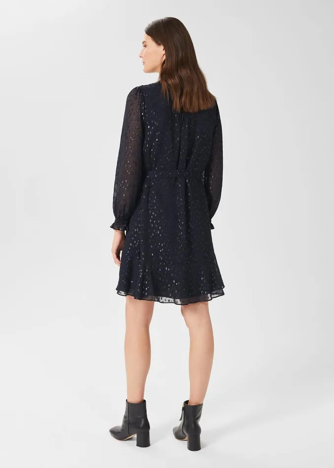 Womens Frances Dress Navy Hobbs Dresses Gift Ideas