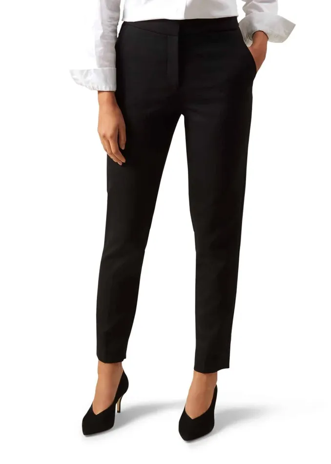 Womens Gael Wool Blend trousers Black Hobbs Trousers