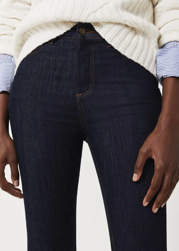 Womens Gia Sculpting Jean With Stretch Indigo Hobbs Trousers