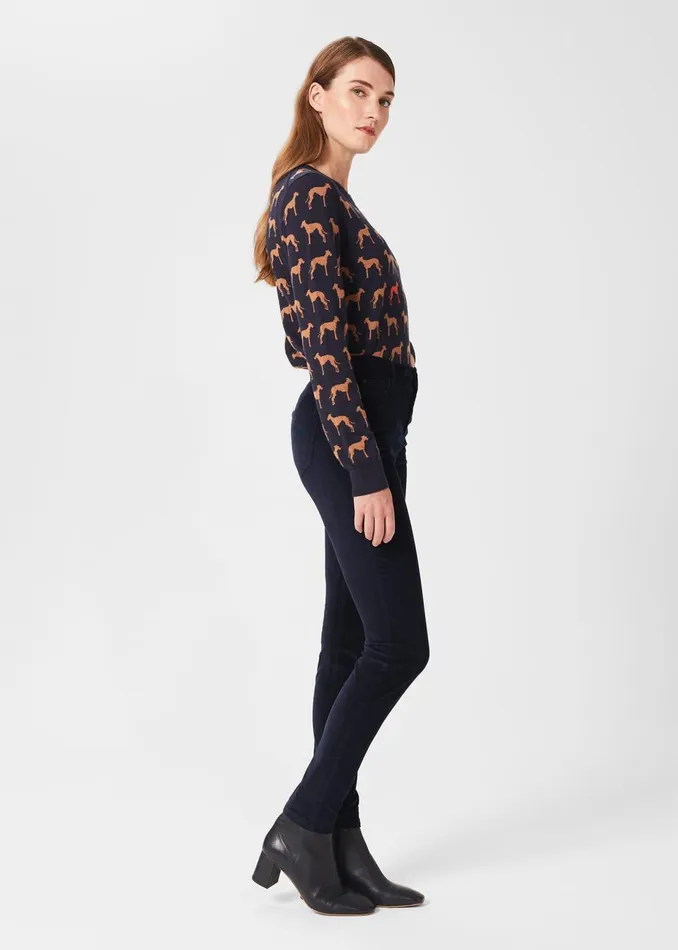 Womens Gia Velvet Jeans Midnight Hobbs Trousers Near Me