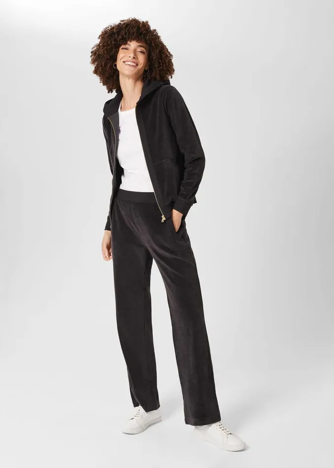 Womens Harlow Trouser Charcoal Grey Hobbs Trousers