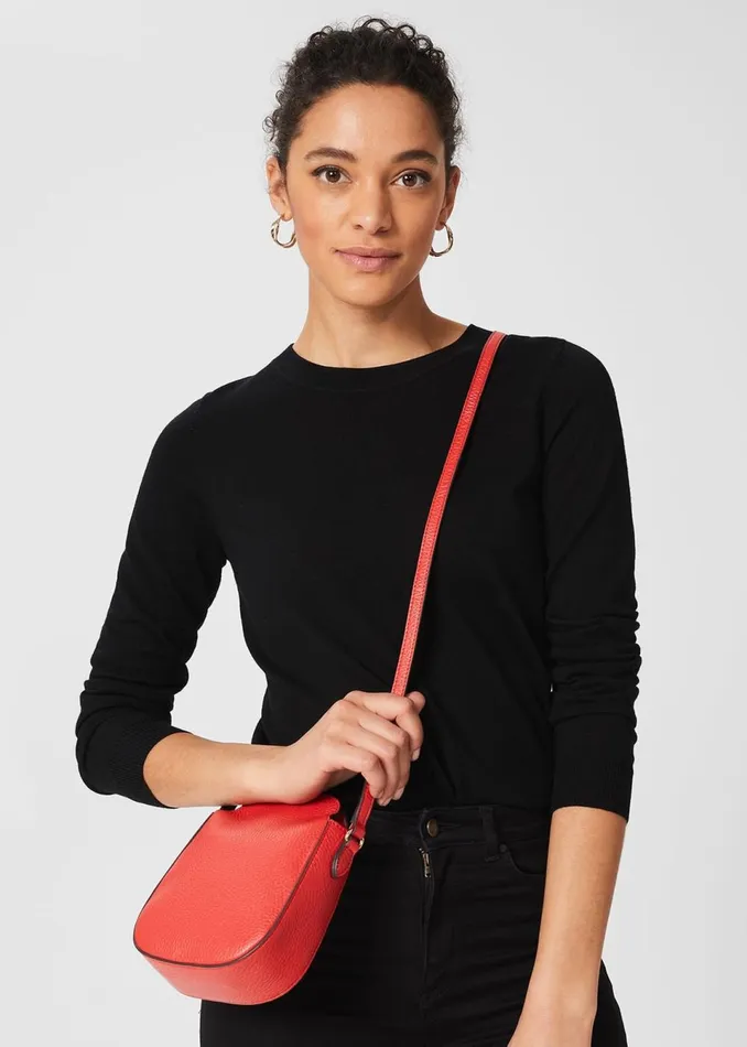 Womens Hastings Crossbody Bag Geranium Red Hobbs Bags On Sale