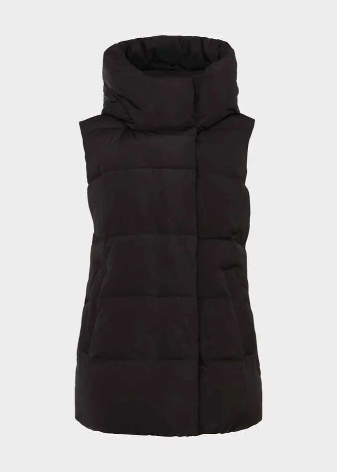 Womens Heather Water Resistant Padded Gilet Black Hobbs Coats and Jackets Gift Ideas