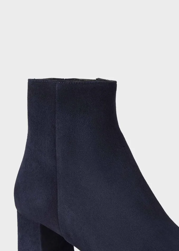 Womens Imogen Leather Ankle Boots Navy Hobbs Ankle Boots For Sale