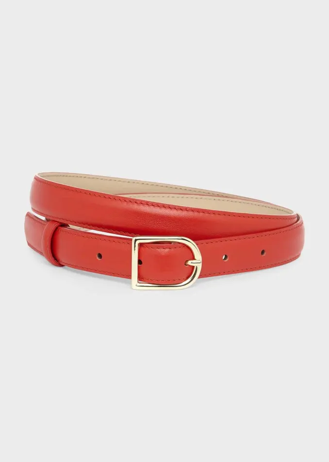 Womens Jenna Belt Crimson Red Hobbs Belts Near Me