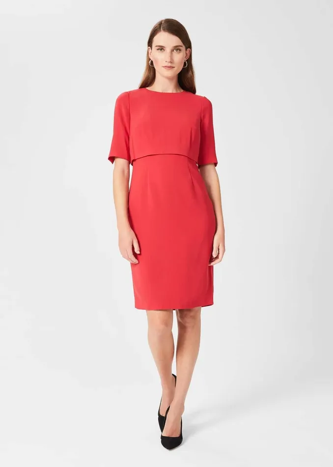 Womens Larissa Shift Dress Raspberry Hobbs Dresses Gift Ideas