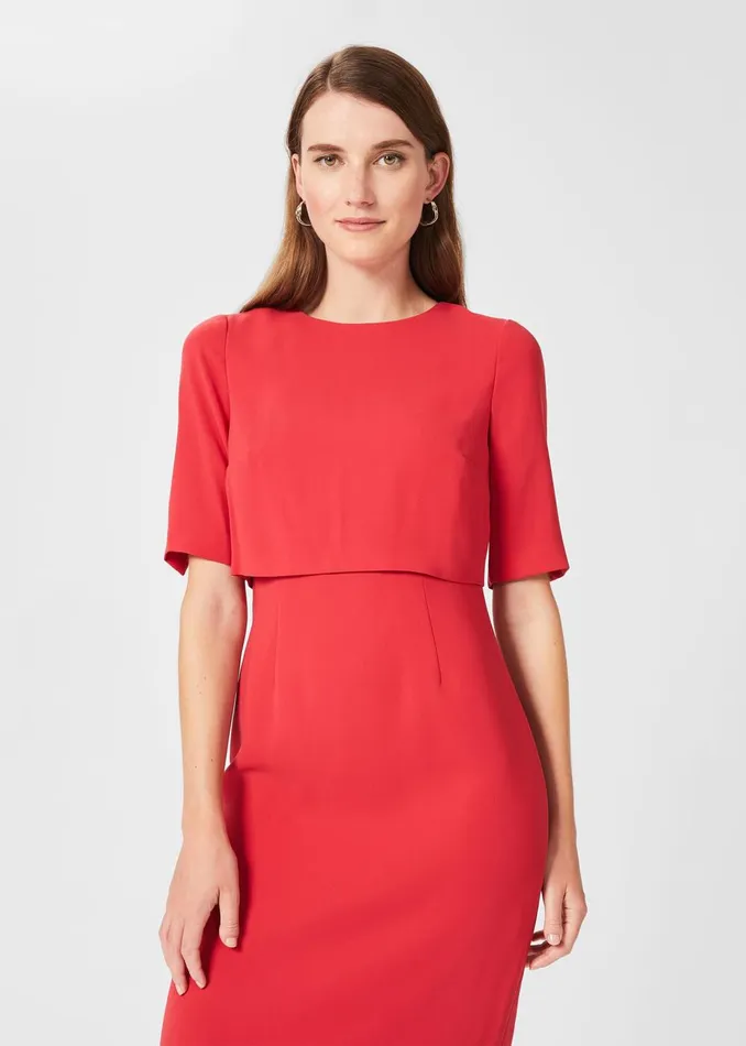 Womens Larissa Shift Dress Raspberry Hobbs Dresses Gift Ideas