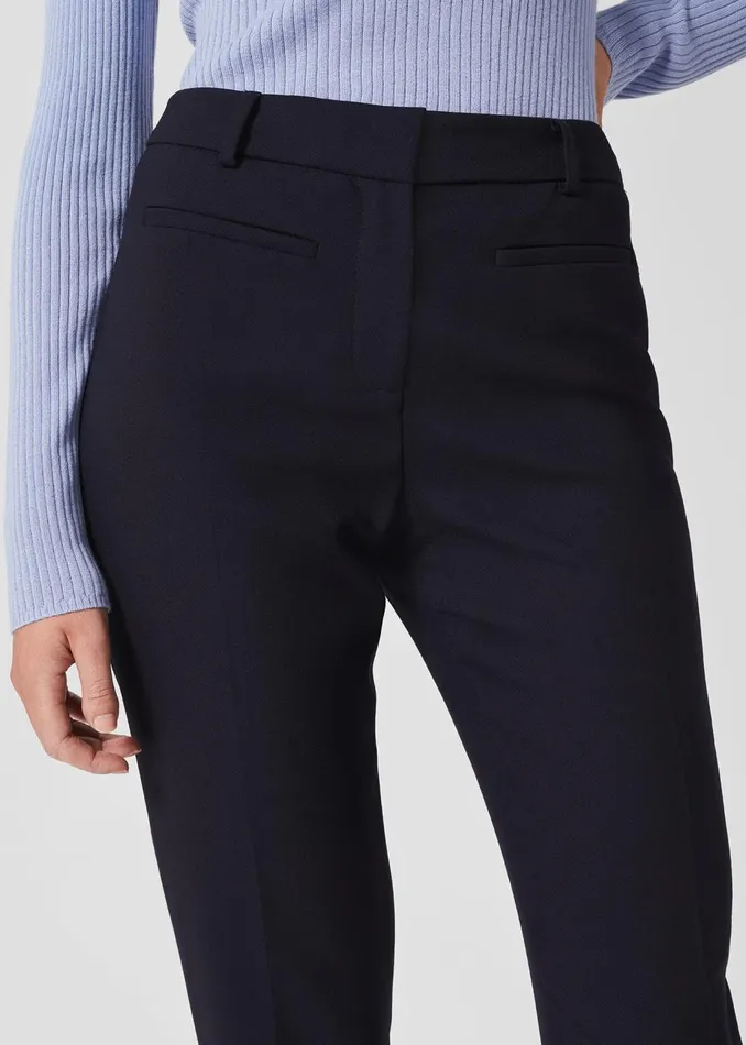 Womens Laurel Tapered Trousers Navy Hobbs Trousers