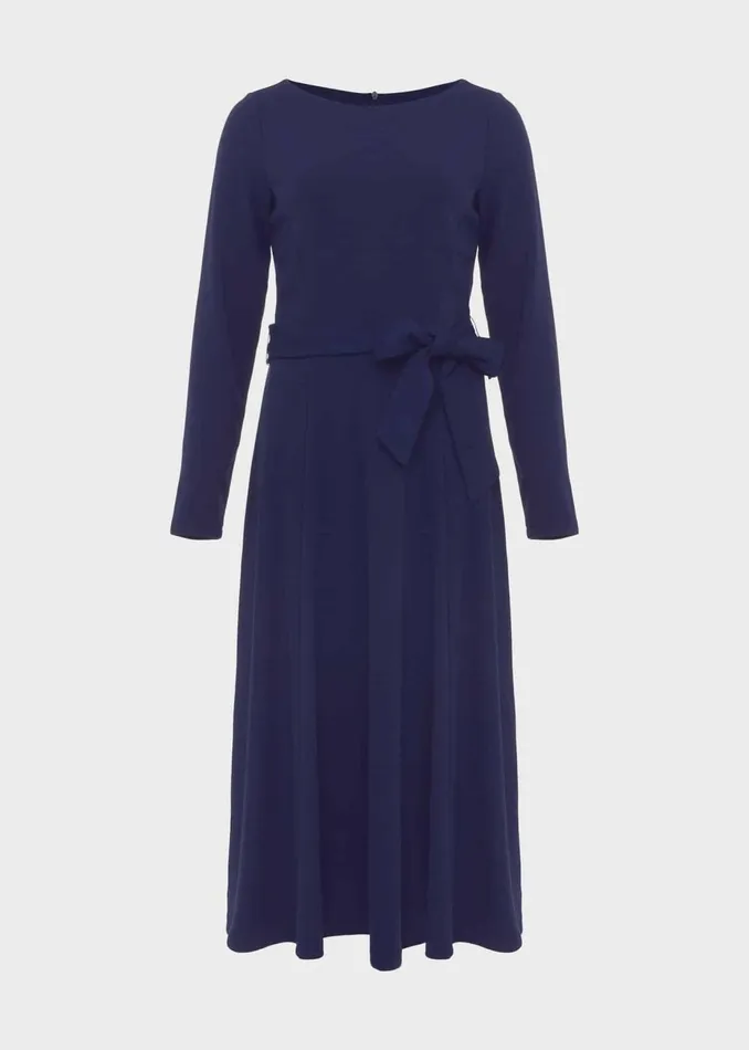 Womens Lena Dress Ink Blue Hobbs Dresses Online