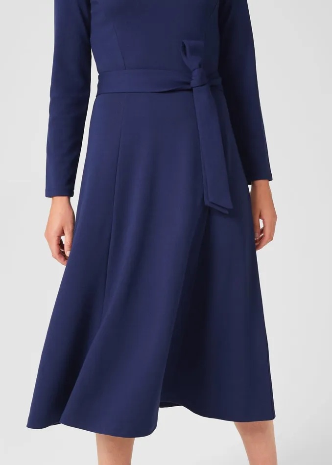Womens Lena Dress Ink Blue Hobbs Dresses Online