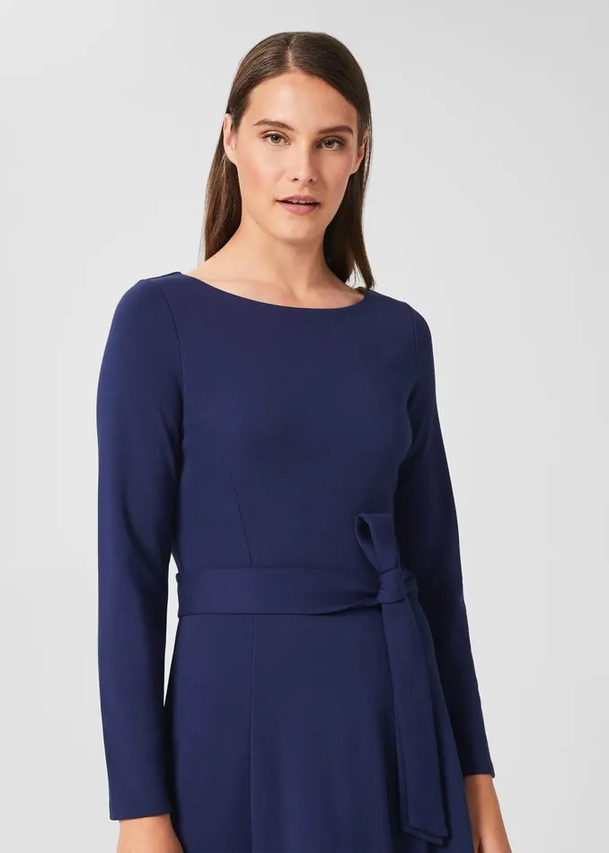 Womens Lena Dress Ink Blue Hobbs Dresses Online