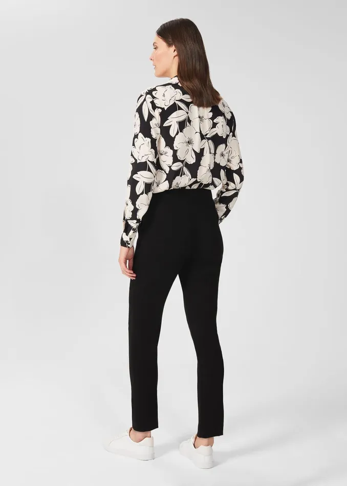 Womens Lorraine Shirt Cream Black Hobbs Tops On Sale