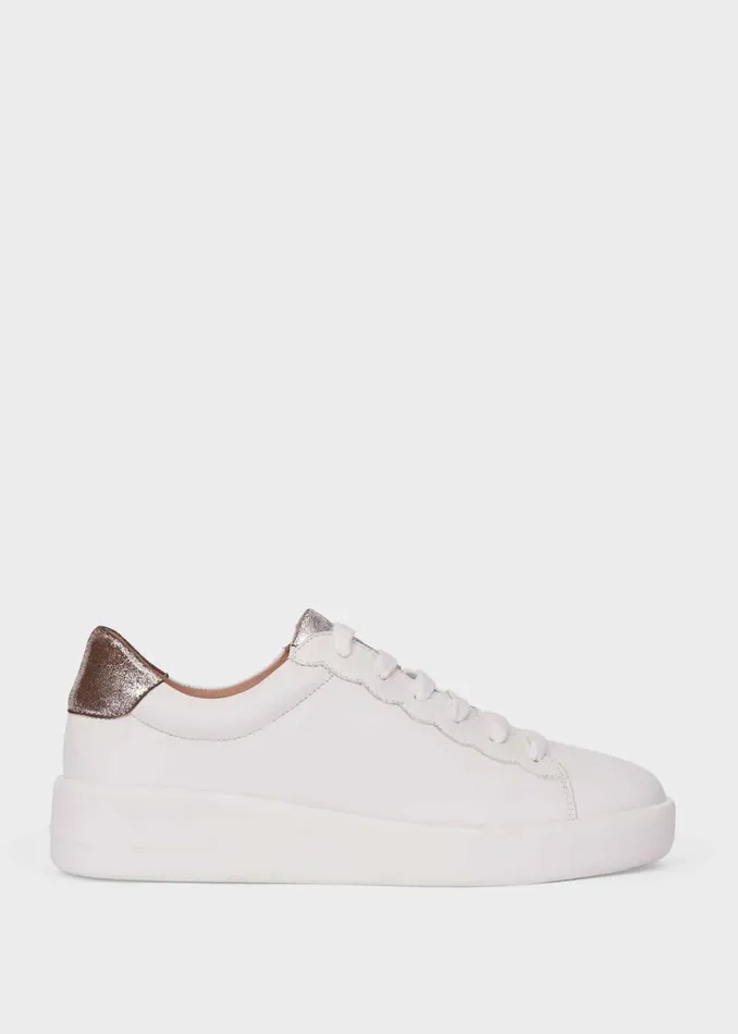 Womens Mollie Trainer White Metallic Hobbs Trainers Gift Ideas