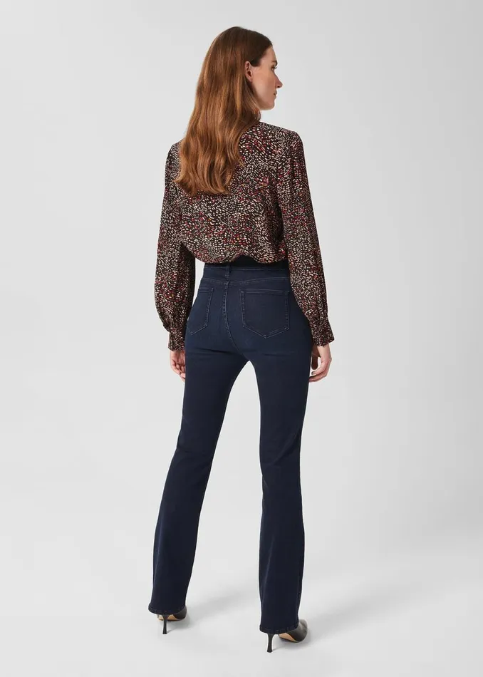 Womens Niomi Bootcut Jeans Dark Indigo Hobbs Jeans Cheap On Sale