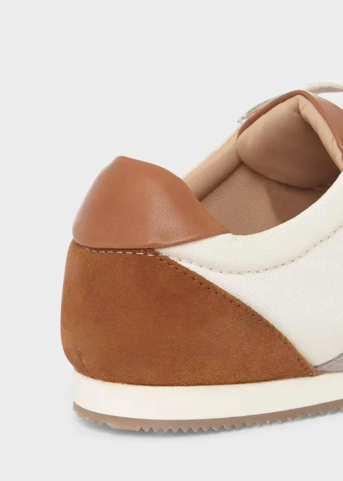 Womens Nola Suede Trainers Tan Multi Hobbs Trainers Online