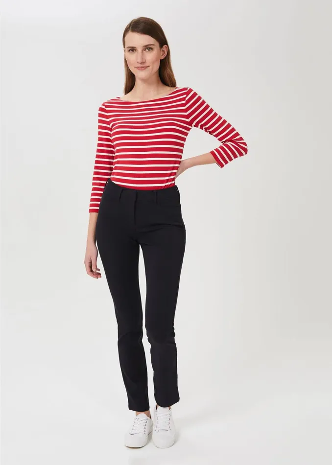 Womens Petite Amanda Jean True Navy Hobbs Trousers