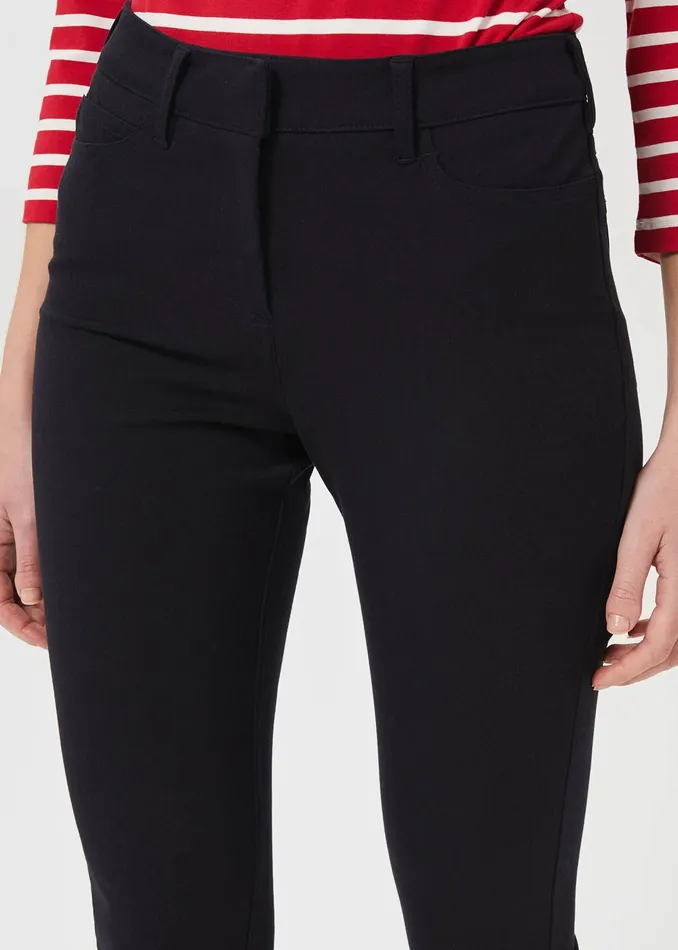 Womens Petite Amanda Jean True Navy Hobbs Trousers