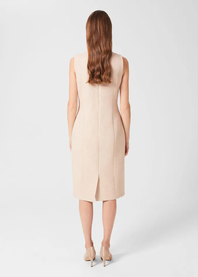 Womens Petite Amelie Dress Oyster Hobbs Dresses For Sale