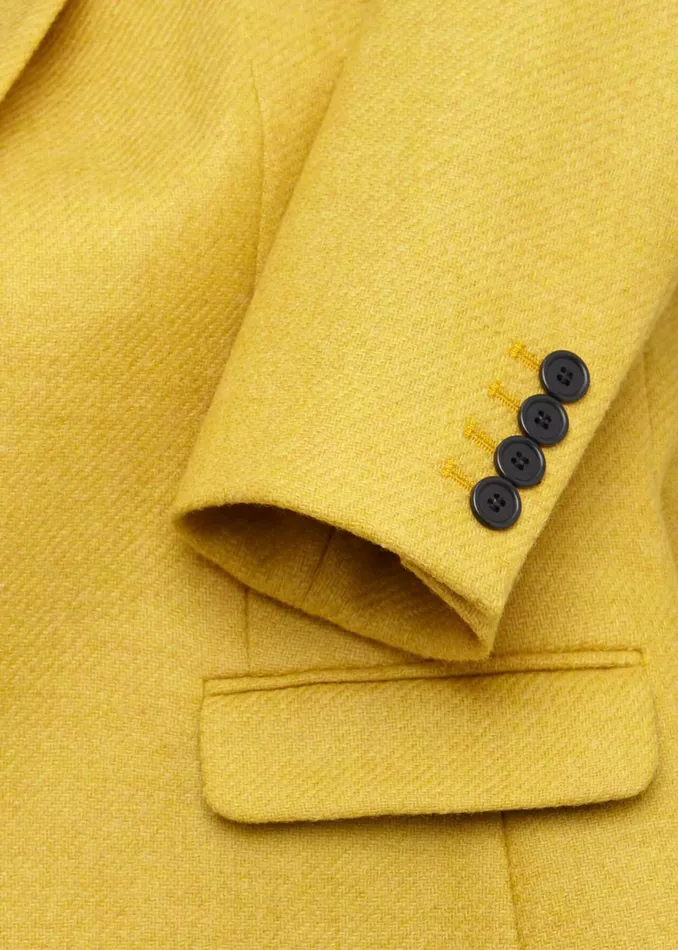 Womens Petite Jessica Wool Jacket Light Ochre Hobbs Coats and Jackets Gift for Friend