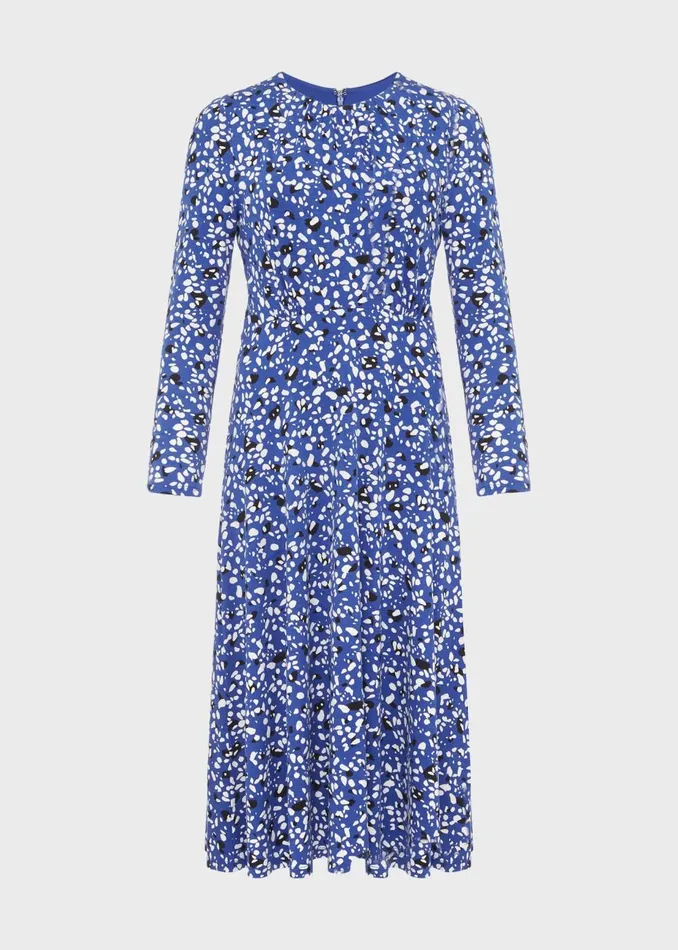 Womens Petite Sian Dress Cobalt Multi Hobbs Dresses Cheap On Sale