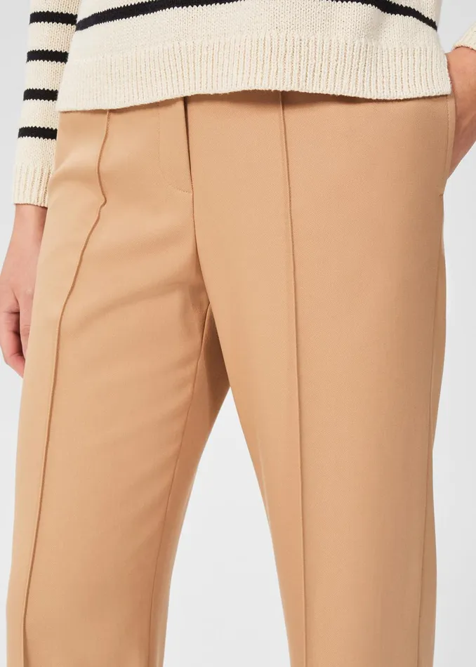 Womens Prisha Straight Trousers Camel Hobbs Trousers