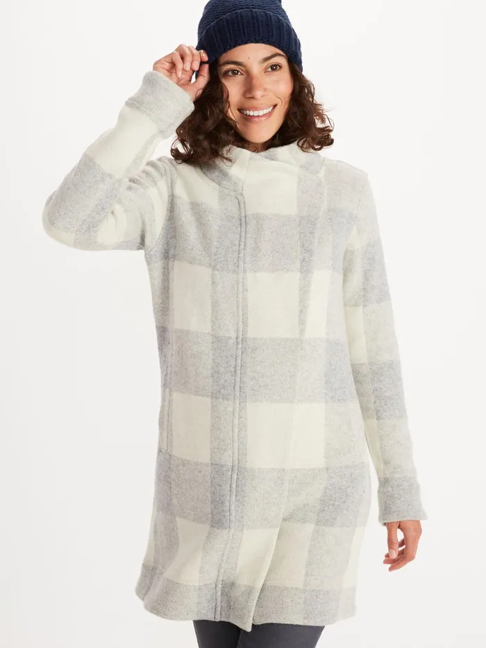 Womens Sweatshirts And Sweaters Marmot Beauval Sweater Jacket Sleet Heather