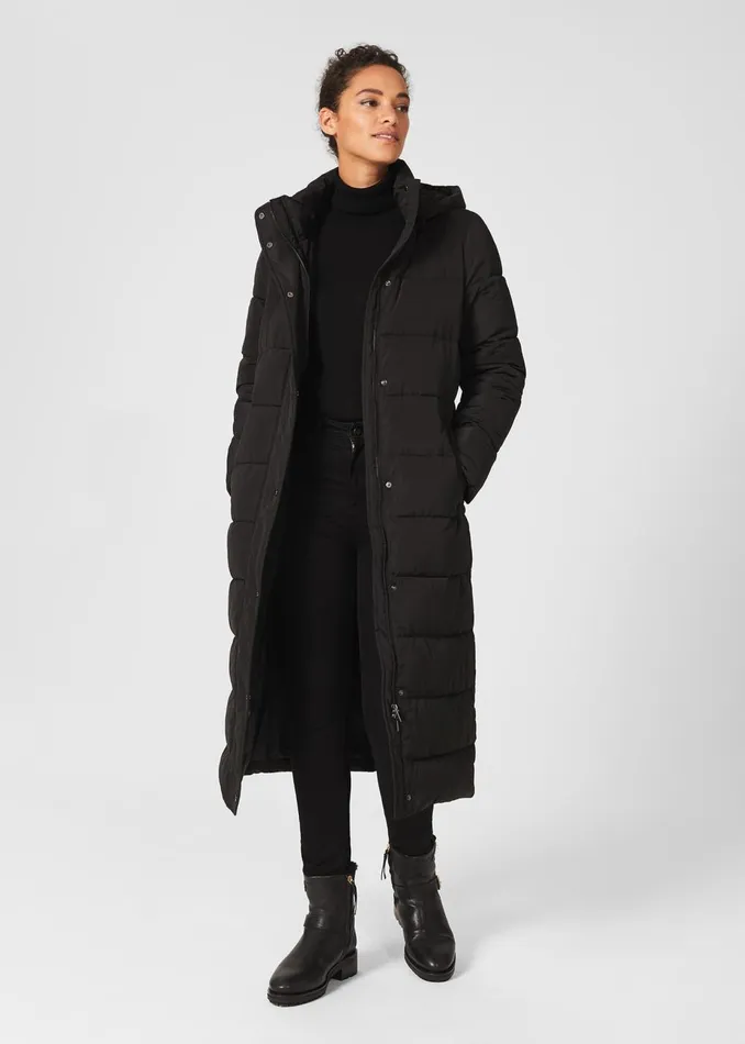 Womens Tarianna Water Resistant Puffer Jacket Black Hobbs Coats and Jackets Gift 4 You
