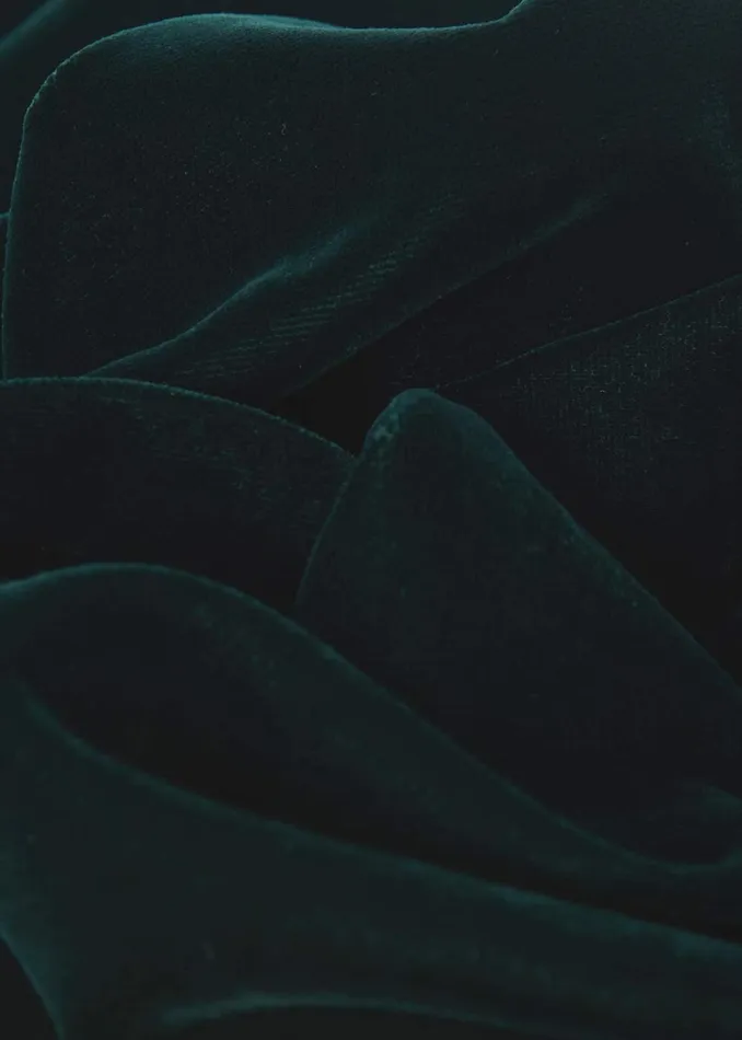 Womens Velvet Marciella Dress Dark Green Hobbs Dresses For Sale