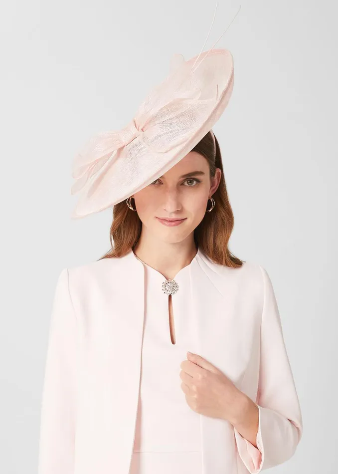 Womens Victoria Fascinator Pale Pink Hobbs Hats Gift for Friend
