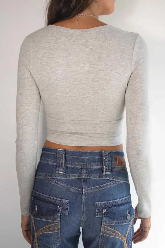 Wrap TShirt Women Subdued Tees